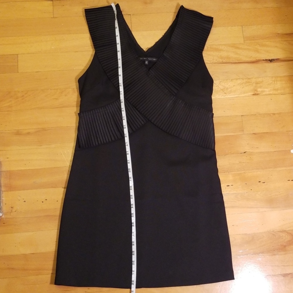 English Factory black ruffled mini dress XSmall - Picture 3 of 8
